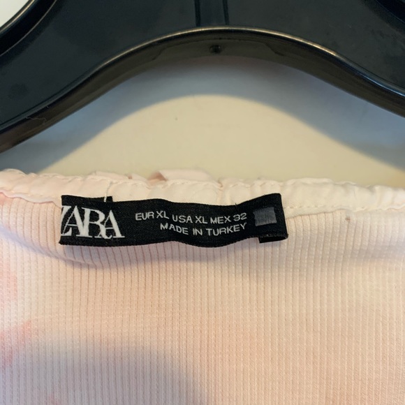 Zara Ruffled Tie Dye Top - Picture 5 of 7